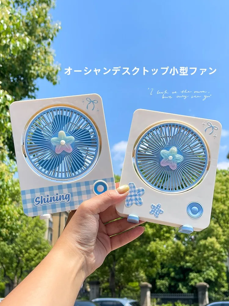 USBファン JJ5718：静音設計と可愛らしいデザインのポータブル小型ファン