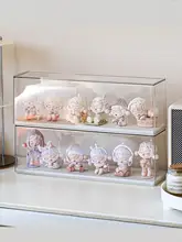 透明アクリル製コレクション展示ラック【ボックス型・フィギュア用・壁掛け対応】