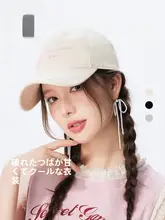 刺繍入りのキャップ【デザイン性のある広つば・UVカット・春夏用】