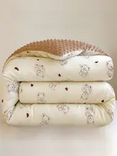 子供用カートゥーンデザインの厚手掛け布団【冬用・シングルサイズ・春秋対応】