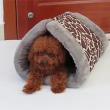 ペット用暖かい寝袋【冬用・洗える・犬猫両用】