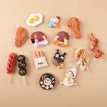 可愛いデザインのカートン冷蔵庫マグネット【樹脂製・立体・装飾用】