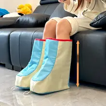 折りたたみ式 足湯バケツ【自宅用・保温・脚部温めに対応・水切り袋付き】