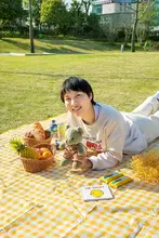 防水加工の携帯型ピクニックマット【厚手・折りたたみ式・春のハイキングにも最適】