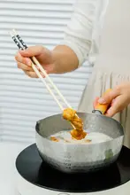 家庭用 長柄竹製調理箸【防滑・鍋料理・油もの用】