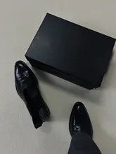 カジュアルなチェルシーブーツ【高めの厚底・ヒール付き・男士用】