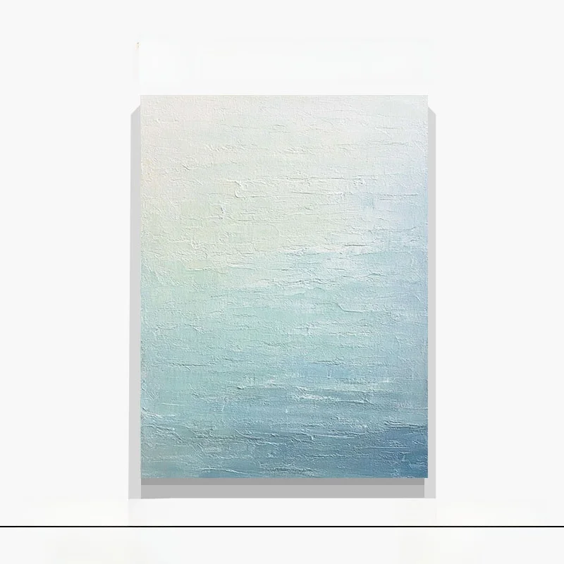 抽象的なテクスチャーアートの手描き油絵：現代的なリビングルーム向け装飾の選定ガイド