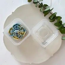 中華風 月餅型 押し型【立体デザイン・中秋節用】