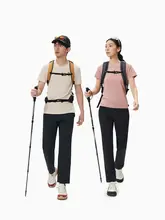 吸湿速乾Tシャツ【抗菌・男女兼用・ラウンドネック・軽量・ハイキング用】