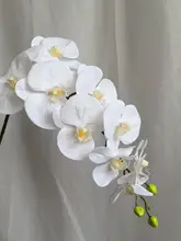PU製の大きな胡蝶蘭の造花【リビング飾り・ウェディングフラワー】