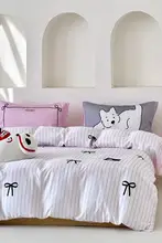 肌触りの良いテンセル製シーツとマットレスカバー【春夏涼感・オリジナルプリント】（セットアップ対応）