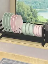 皿収納ラック キッチン 使用シーン ステンレス