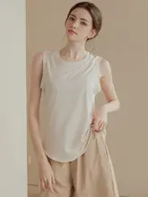 夏用 アクティブウェア・女性用速乾タンクトップ【ヨガ・トレーニング・ランニング対応】