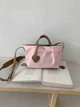 防水ナイロンバッグ【軽量・春夏用・マカロンカラー・通勤用・テ手提げ・ショルダータイプ】