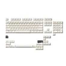 キーキャップ 自作キーボード用 日本語配列 PBT 熱昇華印刷 Cherryプロファイル シンプル ホワイト ブラック レッド グリーン ピンク ブルー