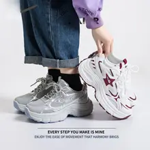 回力 レディース ランニングシューズ【春季用・メッシュ・通気性・厚底デザイン・カジュアル】