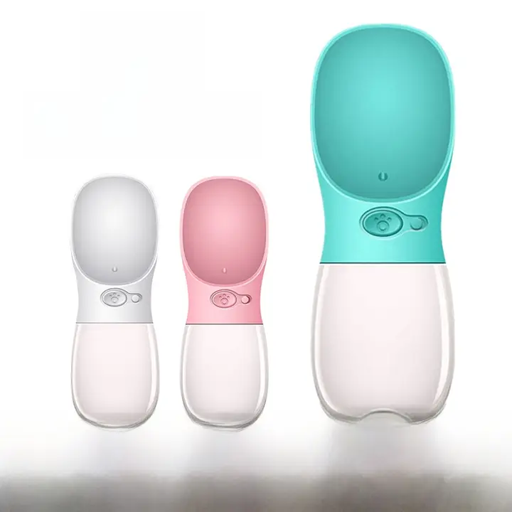 犬用ポータブル給水ボトル【アウトドア・散歩用・持ち運び便利】