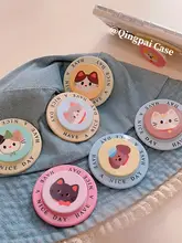 MagSafeマグネットスタンド スマートフォン 犬 猫 落書き 強力吸着