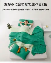 夏用 薄型クーリングエアコンケット【洗濯機対応】