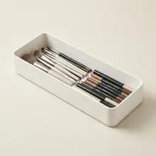 多機能デスクトップ収納ボックス【化粧品・文具・小物用】