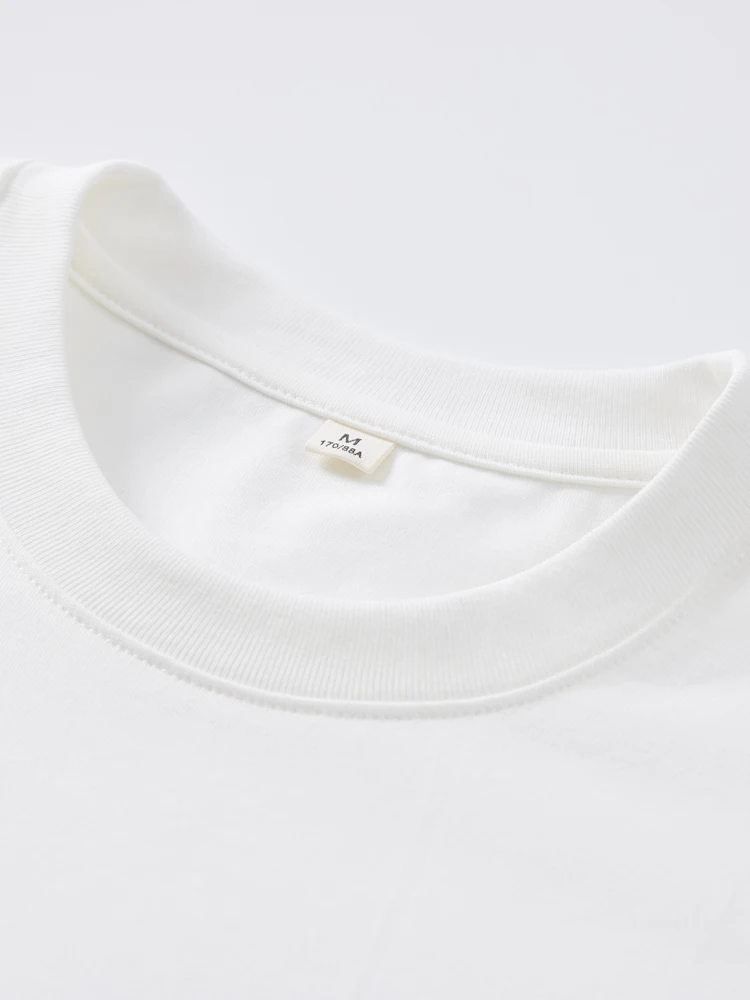 ワンポイント刺繍 tシャツ：人物デザインのメンズ夏用フィット短袖Tシャツ