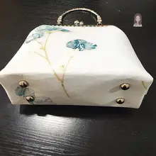 DIYハンドメイドバッグ【大きな旗袍風・手提げ・口金付き・材料キット】（セットアップ対応）