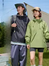 三合一 男性用アウトドアジャケット【春用・ハイキング・防水・アクティブスタイル】