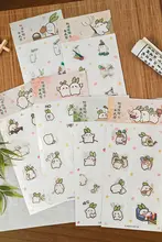 かわいいラディッシュデザインの防水ステッカー【アニメグッズ・ダイナミックチャーム】