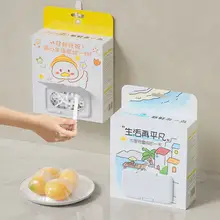使い捨て食品グレードの保存ラップ【電子レンジ用・ボウルや皿のカバー】