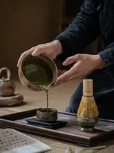 手作り茶道具セット【宋代風・粗陶抹茶碗・茶筅スタンド・ヴィンテージデザイン】