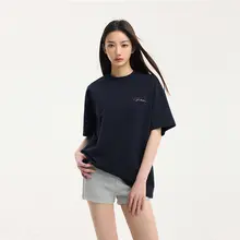 カジュアルなデザインの薄手ショートスリーブTシャツ【アメリカンスタイル・カップル向け・極上の柔らかさ】