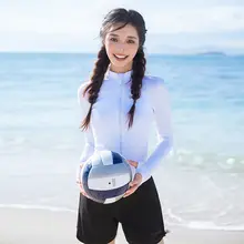 UVカット機能付きしなやか分体水着【長袖・長パンツ・速乾・潜水・浮潜対応】（セットアップ対応）