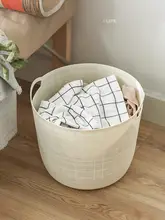 Tlife 浅型 収納ランドリーバスケット【家庭用・風呂・トイレ用】