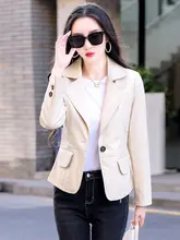 シープスキンショートジャケット【女性用・スリムフィット・普段使いに最適】