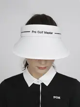 pgm サンバイザー レディース つば広 紫外線対策 UVカット ゴルフ アウトドア「PGM」
