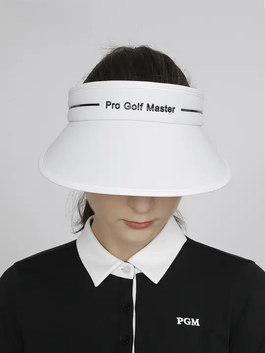 pgm サンバイザー レディース つば広 紫外線対策 UVカット ゴルフ アウトドア「PGM」
