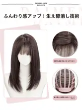 ロリータ風ウィッグ【ショートボブ・鎖骨長さ・日常使い・夏用】