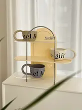 マグカップ 長柄ハンドル アルファベットデザイン ハンドメイド かわいい 家庭用 コーヒー おしゃれ