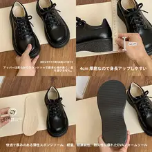 レトロデザインのレディースローファー【カジュアル・靴ひも付き・学院風】