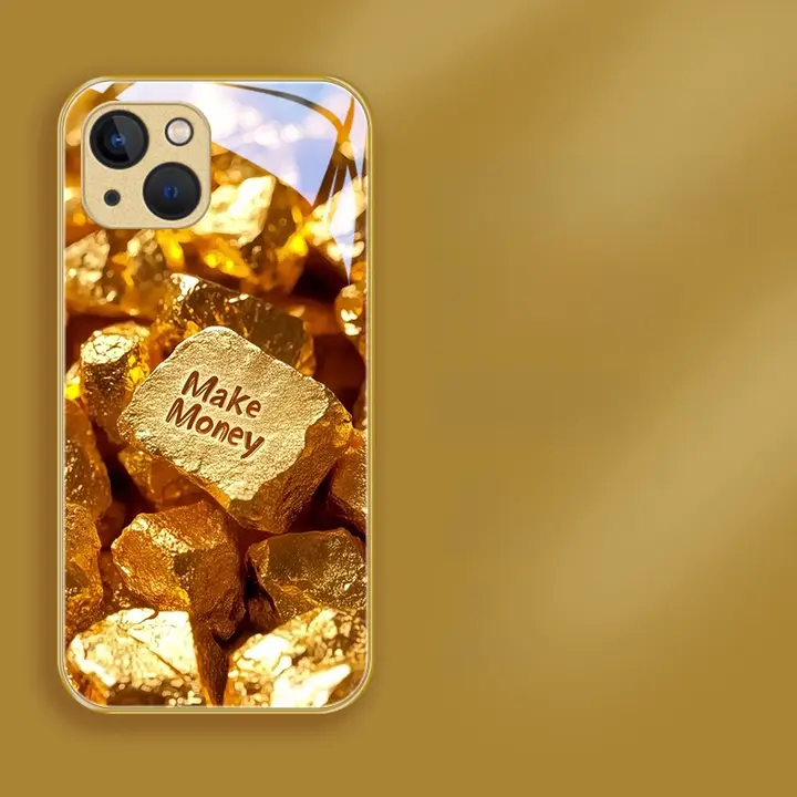 iPhone14対応 ガラス製スマホケース【防摔・男女兼用・個性的デザイン】