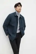 JSSD HOMME 春用 メンズビジネストレンチコート【フィットデザイン・ミドル丈・カジュアルスタイル】