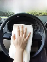 カー拭きタオル 自動車用品 鹿皮 吸水 無痕 車用