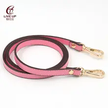 桜色 ライチ風 パンチングレザー ストラップ【調節可能・斜め掛け用・軽量】