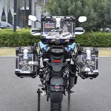 春風450MT用 アルミ合金製サイドボックス【バイク用・3箱対応・タマイズパーツ】