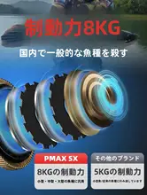 水滴型フィッシングリール【金属製・遠投向け・多用途】