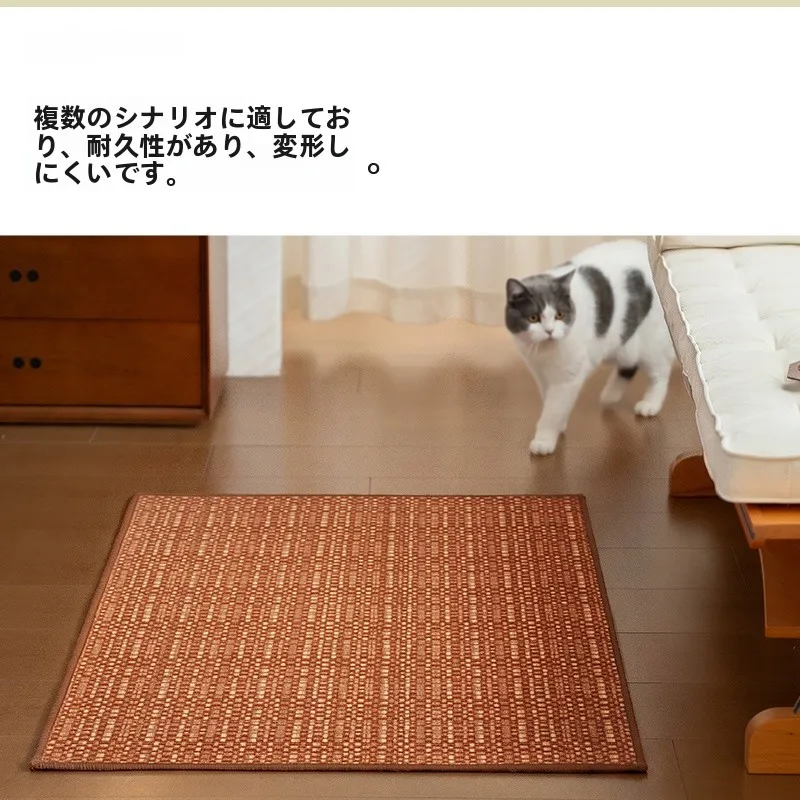 2畳サイズカーペットとしてのモダンシンプル防滑玄関マットの実用性と特性