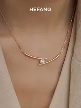 高級感漂う箸型デザインのロングネックレス【シルバーアクセサリー・女性用】