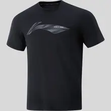 LINING Tシャツ メンズ 半袖 接触冷感 吸汗速乾 UVカット フィットネス ランニング 夏 「Li-Ning」