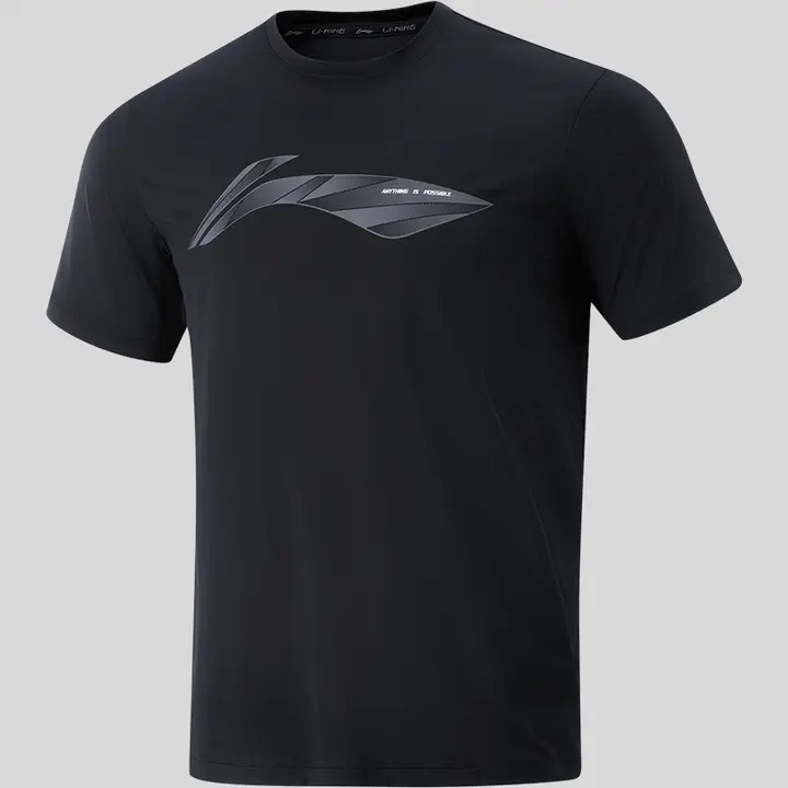 LINING Tシャツ メンズ 半袖 接触冷感 吸汗速乾 UVカット フィットネス ランニング 夏 「Li-Ning」
