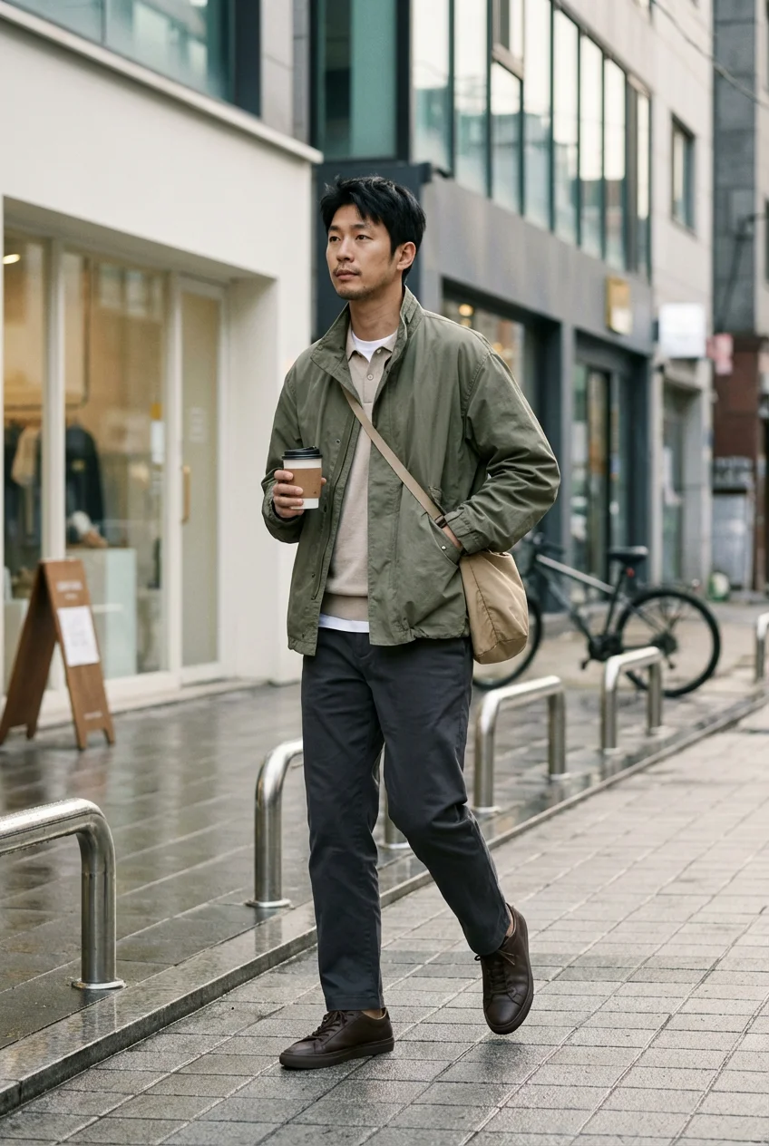 春コーデ メンズ 2026完全ガイド｜素材・フィット感・色の選び方を徹底解説